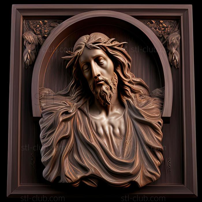 3D model st jesus (STL)